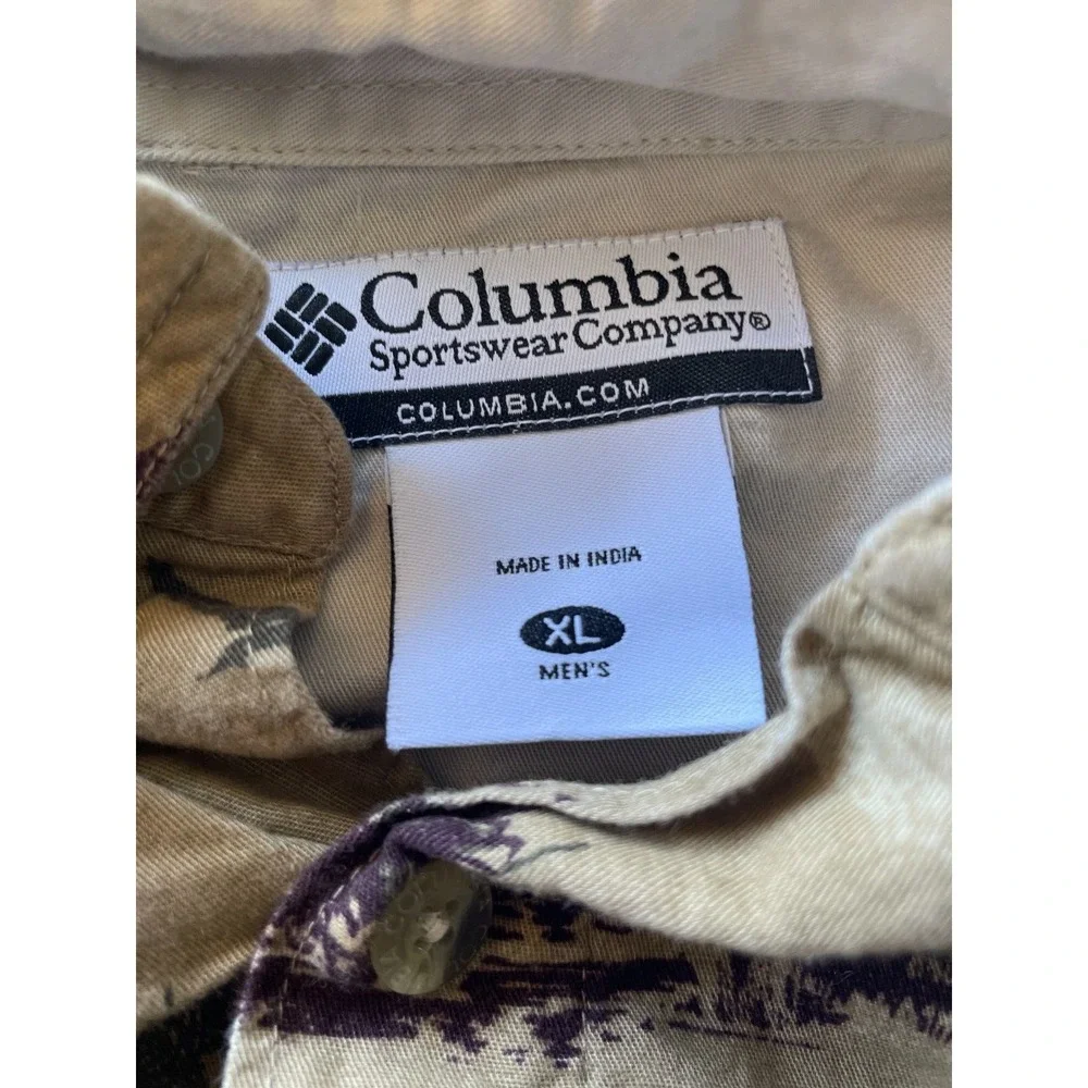 Columbia  XL Men  Long Sleeve‎ Shirt  Hunting